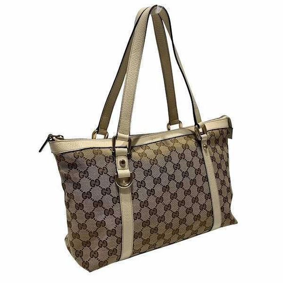 Gucci GG Canvas 141470 Bag Tote Shoulder Bag Women - Picture 6 of 9